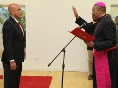 Haiti - Religion : Oath of Loyalty to the Nation, of Mgr. Max Leroy Mesidor