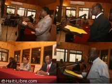 Haiti - Health : Installations of 3 Directors and 1 Coordinator at MSPP