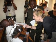 Haiti - Social : Pamela White on tour in the North and North-East