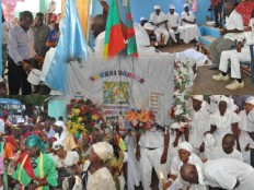 Haïti - Culture : Le Ministre de la Culture, fête les rois dans le «Lakou Soukri»