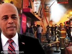 Haiti - Diplomacy : The President Martelly presents his sympathies to Brazil