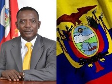 Haiti - Army : Jean Rodolphe Joazile in Ecuador