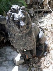 Haïti - Patrimoine : Les Lions du Palais de Justice sauvés