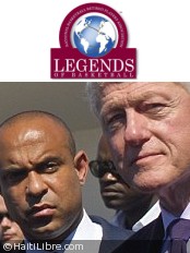 Haiti - Politic : Laurent Lamothe and Bill Clinton guests of honor