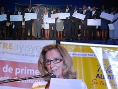 Haiti - Economy : Award Ceremony of the «Discovering Young Entrepreneurs» competition