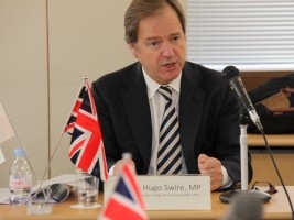 Haiti - Diplomacy : President Martelly met British Chancellor Hugo Swire