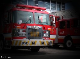 Haiti - Security : A fire station in Fort-Liberté