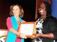 Haiti - Social : Colette Lespinasse «Woman of Courage Haiti 2014»