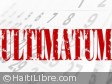 Haiti - Petit-Goâve : The BOD gave a 3-day ultimatum to the Deputy Thimoléon