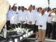 Haiti - January 12, 2010 : President Martelly pay tribute to missing