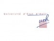 Haiti - Politic : Elections to the UEH postponed indefinitely