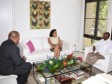Haiti - Diplomacy : Sympathy Message by Jocelerme Privert to France