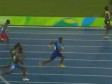 Haiti - Rio 2016 : The Haitian runner Jeffrey Julmis, qualified for the semifinals of the 110m hurdles