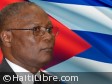 Haiti - Diplomacy : Priver in Cuba for the funeral of President Fidel Castro