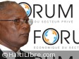 Haiti - Security: Privert tries to reassure the Economic Forum