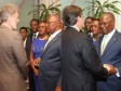 Haiti - Politics : Privert receives Diplomatic Corps for year-end wishes