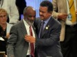 Haiti - Dominican Republic :  Leonel Fernández tribute to René Préval