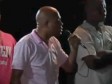 Haiti - Elections : Michel Martelly in Leogane