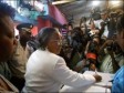 Haiti - Elections : Mirlande Manigat has voted