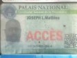 Haïti - Politique : Démenti du Palais National sur Joseph L. Mathieu