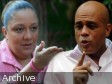 Haiti - Reconstruction : Michel Martelly and his wife in Kenscoff