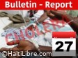 Haïti - Choléra : 1,529 personnes hospitalisées, 44 morts institutionnelles