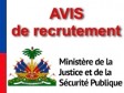 Haïti - AVIS : Inscription concours de recrutement de Magistrats (Grand Nord)
