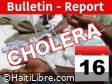 Haiti - Cholera : Daily bulletin #209