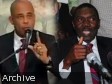 Haiti - Politic : Meeting Martelly - Lambert