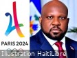 Haiti - Paris 2024 Olympic Games : Presidential Advisor Smith Augustin in Paris