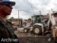 Haiti - Reconstruction : The Engineering contingents of the Minustah are at work