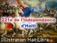 Haiti - 221st Independence Day : Rain of messages...