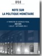 Haïti - Économie : Note de Politique Monétaire 4ème trimestre de l’exercice fiscal 2023-2024