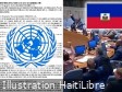 Haïti - Sécurité : Critères d’inscription sur la liste des sanctions de l’ONU