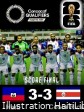 Haiti - 2026 World Cup Qualifiers : Haiti - Costa Rica [3-3] Nazon spectacular (video)