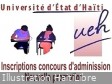 Haïti - AVIS : Inscriptions au concours d’admission en Droit Pénal et Droit des Affaires