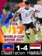 Haïti - Mondial Qatar 2025 : Les «Pharaons» imposent une sévère défaites aux Grenadiers [1-4] (video)