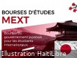 Haïti - Japon : Appel à candidatures, Programme de bourses d’études MEXT