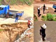 Haïti - Environnement : Extraction massive et illégale de sable sur les rives de la rivière Massacre