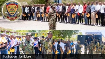 Haïti - FAd’H : 665 nouvelles recrues débutent leur formation militaire