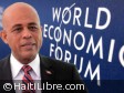 Haiti - Economy : The President Martelly to the 42nd World Economic Forum in Davos