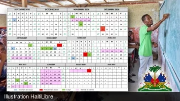 Haïti - FLASH : Calendrier scolaire 2026-2027 (officiel)