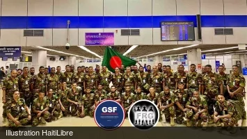 Haïti - FLASH : L’avant-garde de l’armée du Bangladesh en route pour Haïti