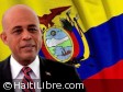 Haiti - Diplomacy : The President Martelly will be in Ecuador today