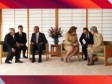 Haiti - Diplomacy : Imperial audience of presidential couple