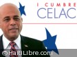 Haiti - Politic : The President Martelly in 2nd Summit of CELAC (Chile)